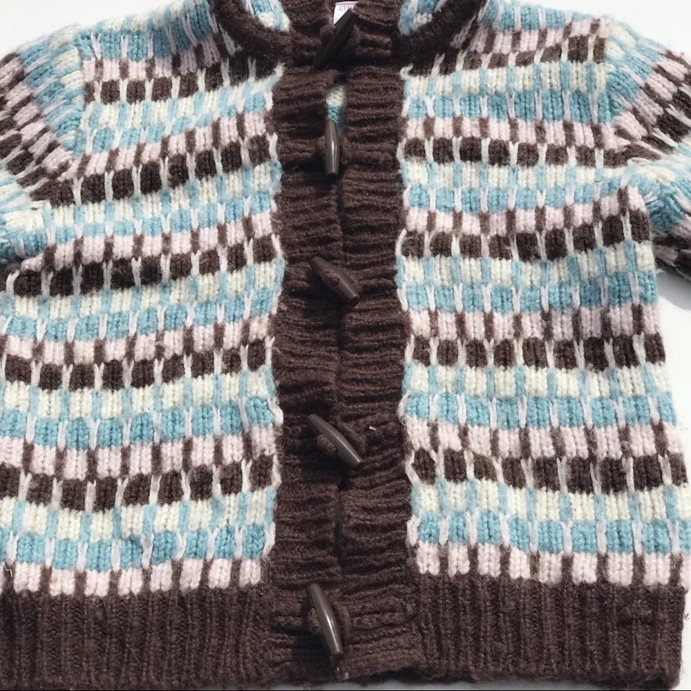 Gymboree Wool Toggle Button Front‎ Sweater Hoodie Park City Luxe Line
